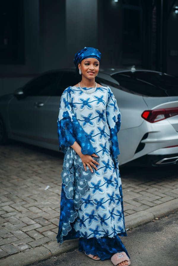 Zola Kente Maxi Dress