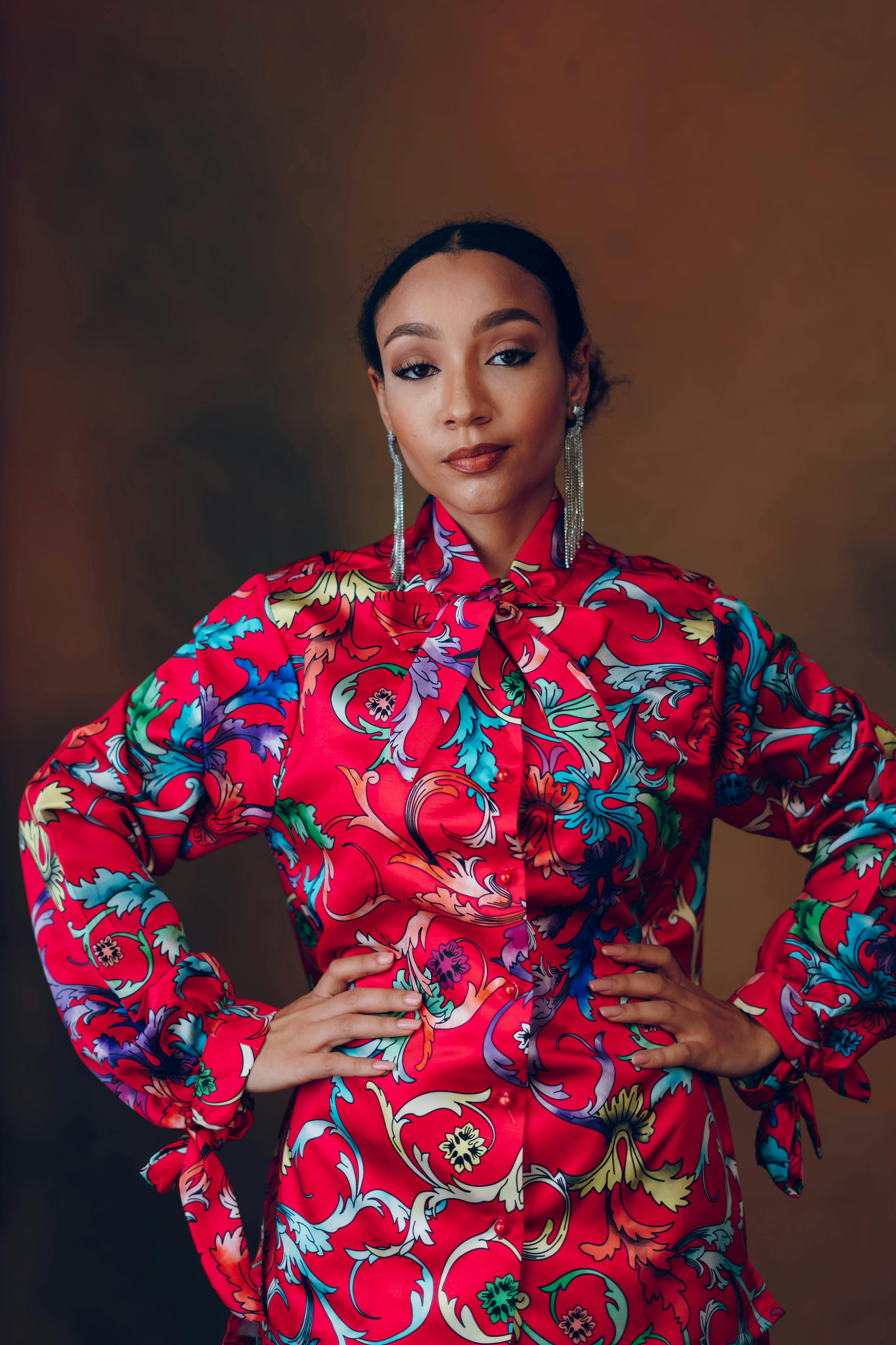 Amina Peplum Dress